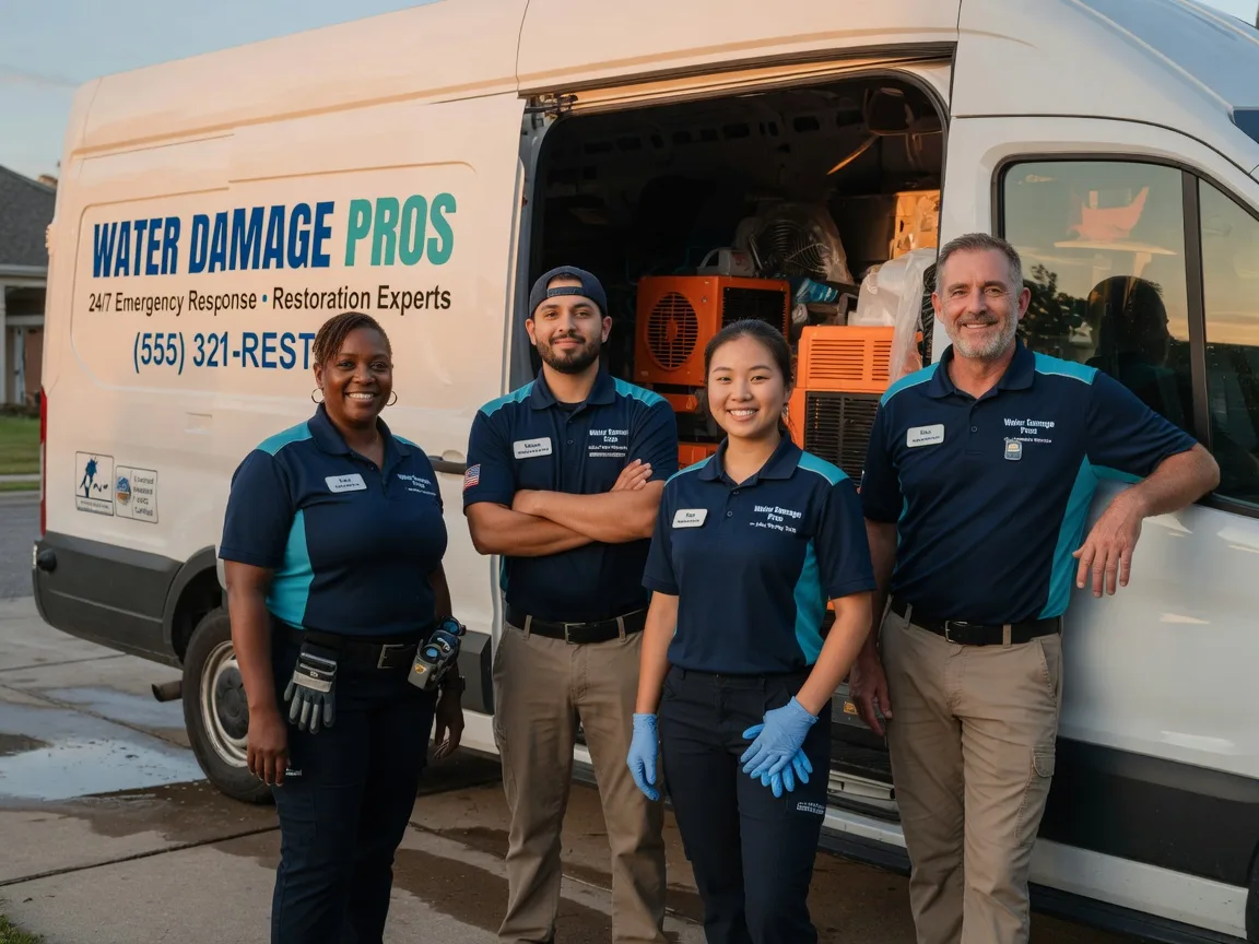 Water Damage Restoration company in Broaddus, TX